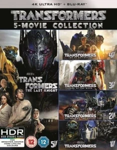 Transformers: 5-movie Collection  4K Ultra HD + Blu-ray  UK Release - Picture 1 of 1