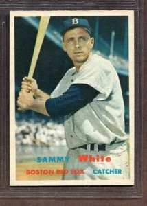 1957 Topps Set-Break #163 Sammy White NR-MINT *JAYSACE* - Bild 1 von 2