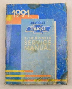 Chevrolet S-10 1991 servicio de fábrica/manual de taller - Imagen 1 de 2