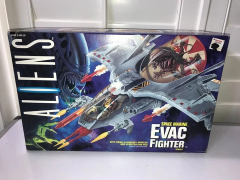 VINTAGE SEALED ALIENS SPACE MARINE EVAC FIGHTER 1992 KENNER Cover