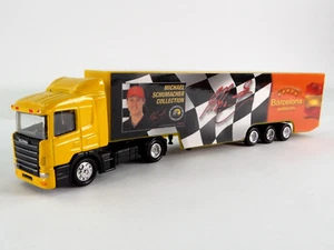 adtruck Sattelzug Werbemodell Scania Schumacher Barcelona, Diecast, 1:87 - Picture 1 of 6