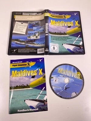 Maldives X Microsoft Flight Simulator Sim X PC Expansion - Complete - VGC - Image 1 of 3