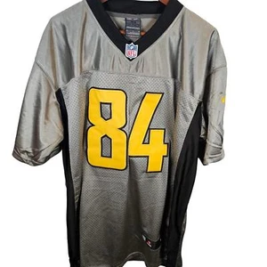 Nike NFL Antonio Brown Pittsburgh Steelers Gray Black Yellow RARE Jersey Sz 48 - Picture 1 of 7