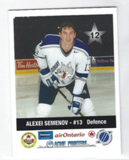 2000-01 Sudbury Wolves (OHL) Alexei Semenov