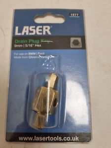 LASER 1577 Clé pour bouchon de vidange d'huile 9mm - 5/16" Hex BMW Ford Opel - Imagen 1 de 1