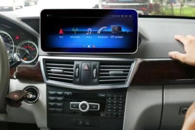 12.3" Touch Screen Carplay Display for Mercedes Benz E W212 E200 E300 E400 E63 - Image 1 of 4