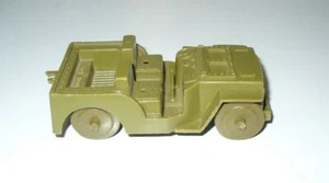 Vintage MPC Army Battlefront Playset Command Jeep Olive Green- Marx Timmee - Picture 1 of 5