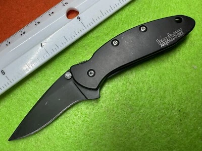 Vintage 2005 Kershaw 1600CKT BLACK CHIVE Ken Onion Never Carried VERY NICE!!! - Image 1 of 4