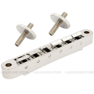 ABR-1 Style Wireless Tune-O-Matic Guitar Bridge w/ M4 Posts for Gibson BM011 - Picture 1 of 6
