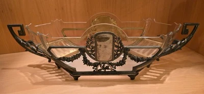 wmf jugenstil art Nouveau jardiniere Snake Center Piece Crystal - Bild 1 von 4