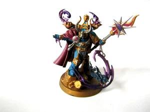 A9  WARHAMMER 40K CHAOS THOUSAND SONS - PAINTED INFERNAL MASTER - Picture 1 of 3