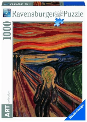 Ravensburger 1000 Piece Jigsaw Puzzle Munch 'The Scream' 17234 4 - Image 1 of 4