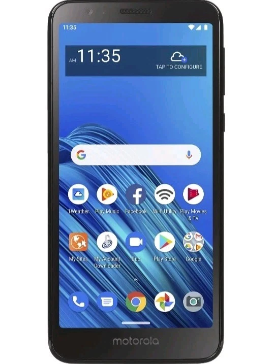 Motorola XT2005DL Moto e6 5.5" HD Display 16GB Black 4G LTE Total Wireless - Image 1 of 1