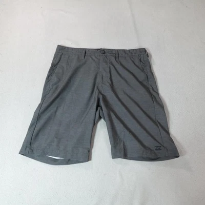 Pantalones Cortos Billabong Para Hombres 34 Gris Sumergibles Híbrido Elastizados Walkshort Boardshort Foto 1 de 4