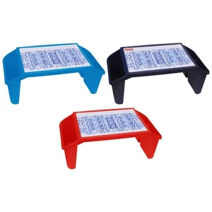Children Kids Lap Desk with Pocket Tray Multipurpose Activity Table Laptop Slots - Picture 1 of 28