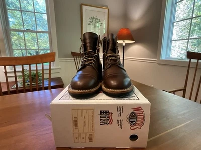 Botas blancas para hombre MPM1 punta bota, marrón CXL, 11D Foto 1 de 4