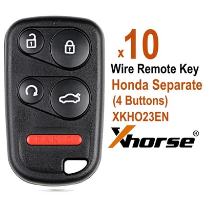 Xhorse XKHO23EN Universal Wire Remote Key for Honda Separate 4 Buttons for MAX - Image 1 of 4