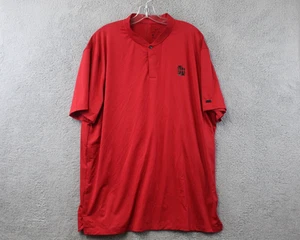 Tiger Woods Activewear Shirt Men’s Size XL Red Nike Dri Fit Golf - Picture 1 of 10