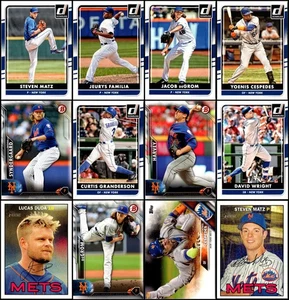2016 New York Mets (124) Card Lot - BRING HOME SOMETHING TRULY REMARKABLE! - Picture 1 of 22
