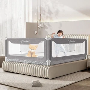 G TALECO GEAR Bed Rail for Toddlers, Stable Protective Bed Side Rails, 82.7"x1 - Picture 1 of 3