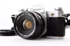 Canon AE-1 Silver / Lens FD 35mm f/3.5 S.C. Excellent+++ SLR Film Camera Y2677 - Picture 1 of 22