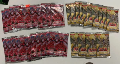 Yugioh 34 Pack - Cyberdark Impact and Strike of Neos Lot 1st Edition - Image 1 of 3