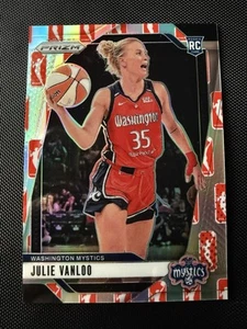 2024 Panini Prizm WNBA - Julie Vanloo #42 WNBA Logo Prizm (RC) - Picture 1 of 2