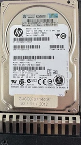 HP HD 450GB 10K SAS 2.5" HDD with tray HOT-SWAP Spare 581310-001 - Foto 1 di 2