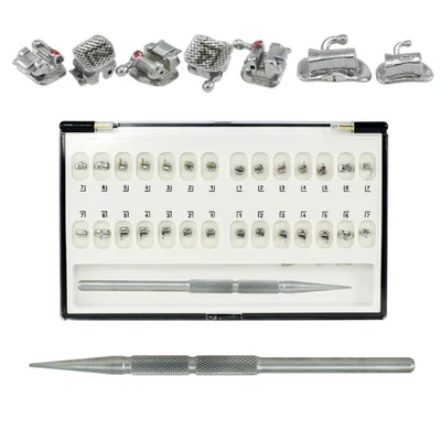 Orthodontic Ormco Damon Q Self-ligating Bracket Braces Buccal Tube MBT 022 345 - Image 1 of 4