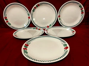 Corelle Farm Fresh Set Of 6 Dinner Plates 10 1/4" USA - Picture 1 of 2
