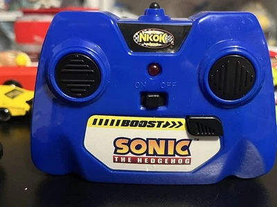 Lot(888)Sonic Hedgehog Sega All Stars Racing 1:28 RC 2.4GHz Remote Control only - Image 1 of 2