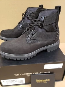 Men’s Timberland Boots The Legends Collection Volume 8 Size 8 TB0A1OR8 BLK BELT - Picture 1 of 14