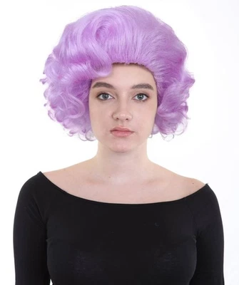 HALLOWEEN PARTY ONLINE Women's Dame Edna Everage Wigs | Drag Queen-Inspired Colorful Synthetic Hair
