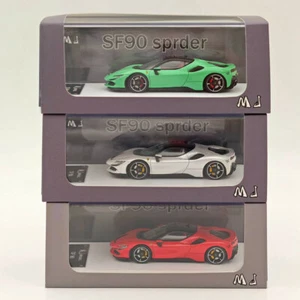 MJ 1:64 Ferrari SF90 Diecast Auto Giocattoli Modelli Miniatura Hobby Collezione Regali - Foto 1 di 21