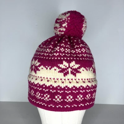 Gorro de lana hecho a mano Wapiti Woolies vintage Foto 1 de 4