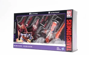 Transformers Hasbro G1 K.O.Platinum Edition Astrotrain Blitzwing Triple New - Picture 1 of 5
