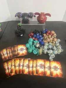 Bakugan Battle Brawlers Lot Of 55 With Lot Of Cards - Picture 1 of 18