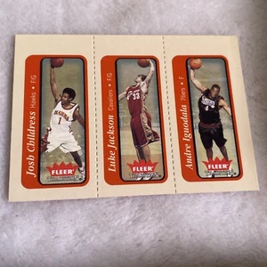 04-05 Fleer Tradition (Trio) (Red Parallel) J. Childress/L. Jackson/A.Iguodala - Picture 1 of 2
