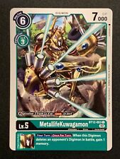 MetallifeKuwagamon | BT12-053 C | Green | Across Time | Digimon TCG