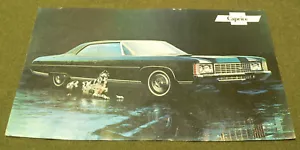 Chevrolet Caprice 1971 póster original de concesionario - Imagen 1 de 2
