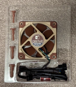 Noctua NF-A8 PWM, Premium Quiet Fan with accessories + box, 4-Pin (80mm, Brown) - Picture 1 of 2