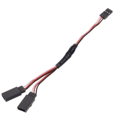 Two Into One Y line Y lead futaba servo 15cm extension cable HSP 02071 Rc Car - Image 1 of 4