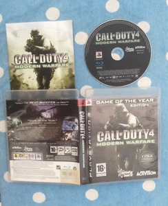 🌟CALL OF DUTY 4🌟PLAYSTATION 3🌟PS3🌟KOMPLETT🌟UK VERKÄUFER🌟SCHNELL UK🇬🇧PORTO🌟 - Bild 1 von 4