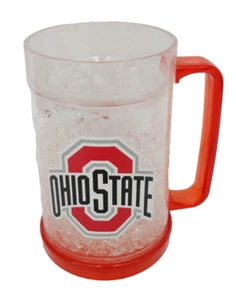 Ohio State Duck House Collegiate Brand Iced 16 Oz Mug Plastic Double Sided Logo - Picture 1 of 5