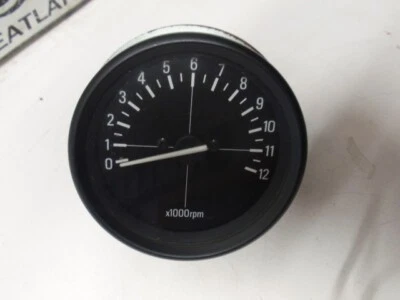 Yamaha SRX 440 1978 1979 1980 moto de nieve tacómetro calibre 12 k RPM SRX440 excitador Foto 1 de 2