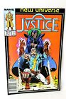 Justice #11 Desert Resurrection Upc Newsstand 1987 New Universe Marvel Comics F-