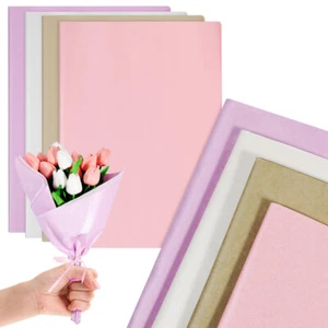 80 Blatt Geschenkpapier, Seidenpapier, Geschenkpapier, Geschenkpapier, Rolle, - Bild 1 von 11