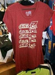 VINTAGE CHASE #7 DANICA PATRICK LADIES JR MOTORSPORTS TEE SHIRT LARGE NWT - Picture 1 of 1