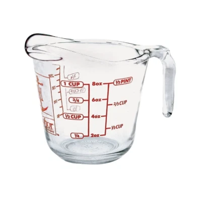 Anchor Hocking Messbecher - Glasbecher/Pints/Milliliter/Quart - 250Ml - Bild 1 von 2