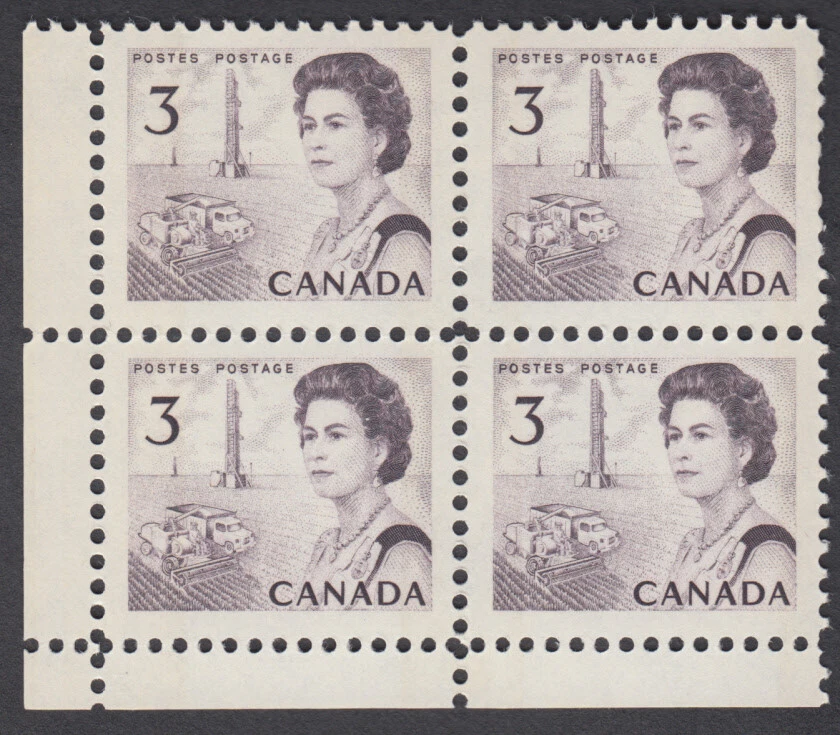 Canada - #456p QE II Centennial Corner Block - MNH - Image 1 of 1